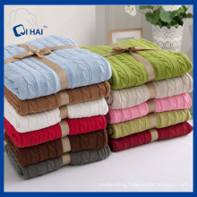 BSCI Approved Manufacturer Cotton Blanket (QHB55509)